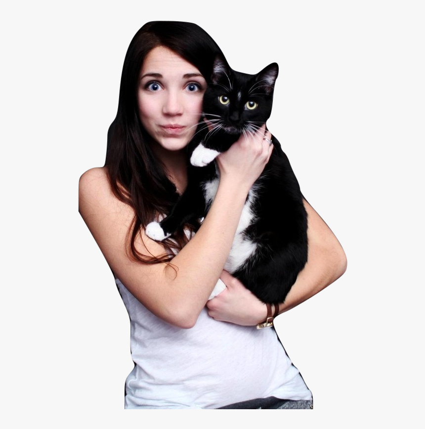 Cat Hd Images Of Emily Rudd With Kittens, HD Png Download, Free Download