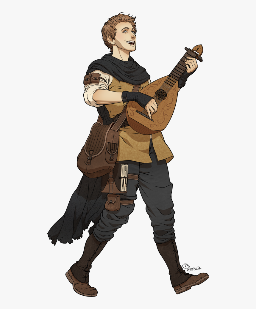 Half Elf Body Png - Dnd Half Elf Bard, Transparent Png, Free Download