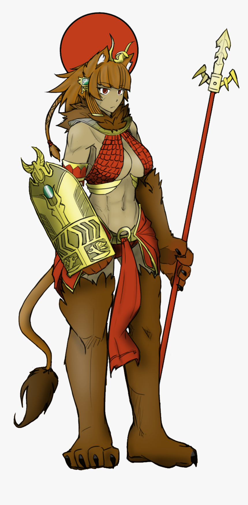 Minotaur Girl Monster Girls Monster Girl - Minotaur Monster Girl, HD Png Download, Free Download