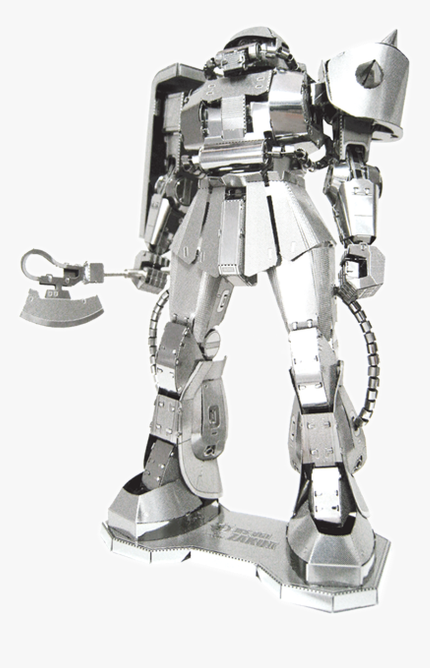 Gundam Zaku Ll Metal Model Kit - Metal Earth Zaku, HD Png Download, Free Download