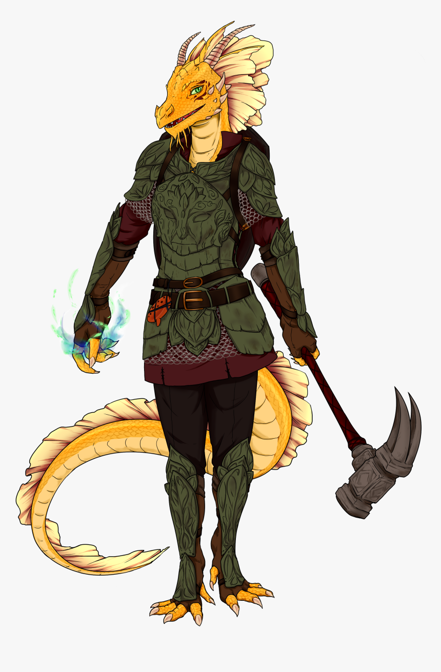 Fictional Character,costume - D&d 5e Female Dragonborn, HD Png Download, Free Download