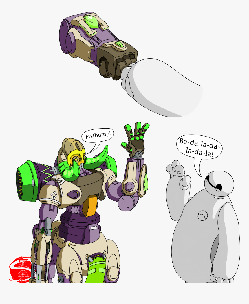 Orisa & Baymax Text - Cute Orisa, HD Png Download, Free Download