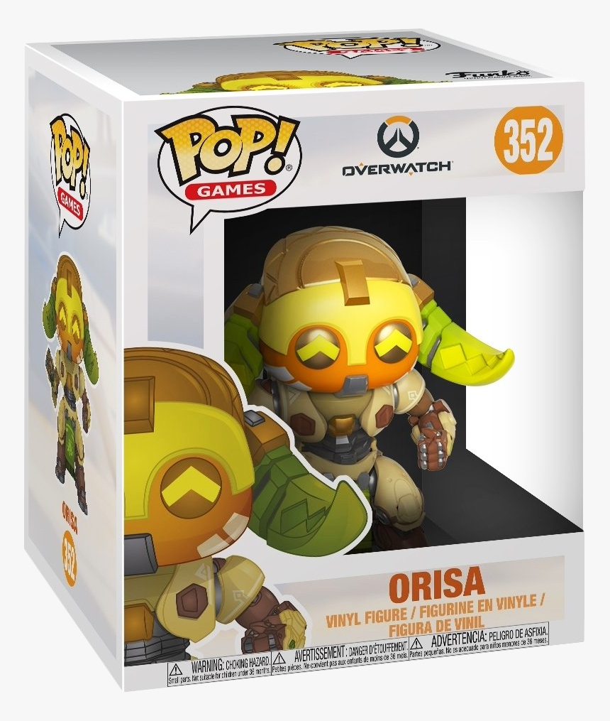 Funko Pop Games Overwatch Orisa - Overwatch Orisa Funko Pop, HD Png Download, Free Download