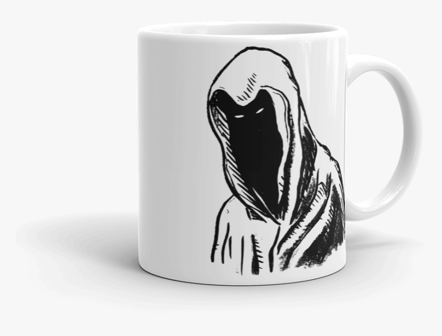 "hooded Figure - Coffee Cup, HD Png Download, Free Download