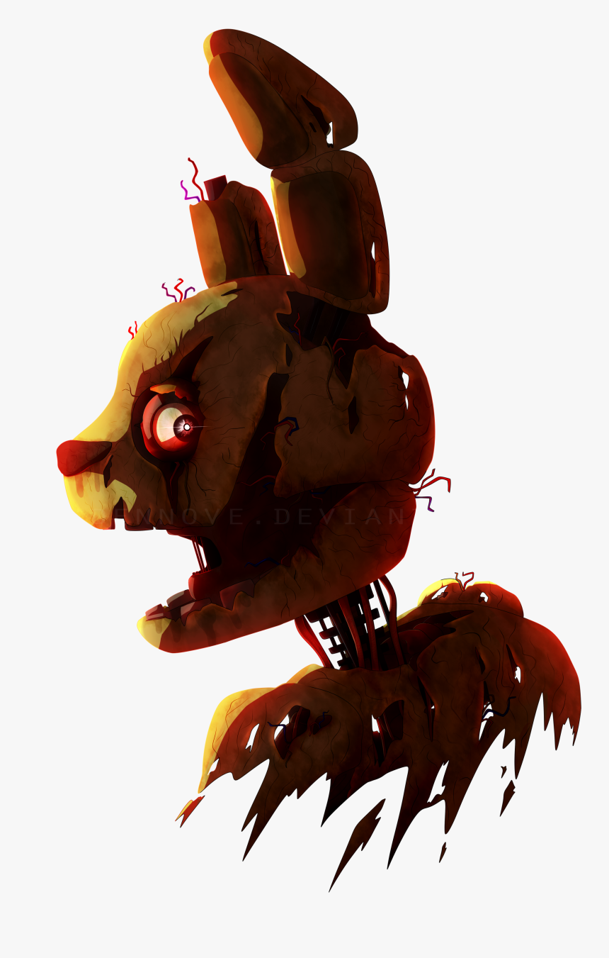 Springtrap Fanart Png , Png Download - Springtrap Fan Art Png, Transparent Png, Free Download