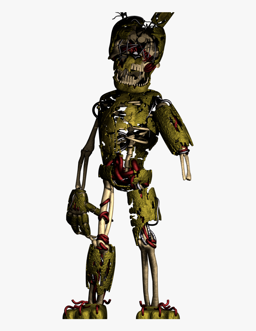 Fnaf 6 Scraptrap Endoskeleton.