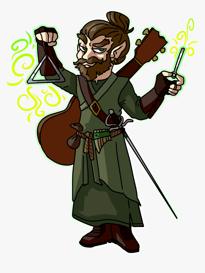 Cartoon , Png Download - Gnome Bard, Transparent Png, Free Download