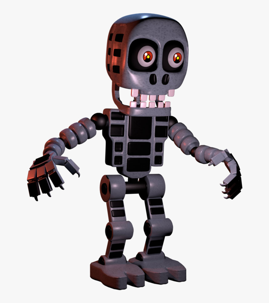 Transparent Fnaf Mad - Fnaf World Mad Endo Gif, HD Png Download, Free Download