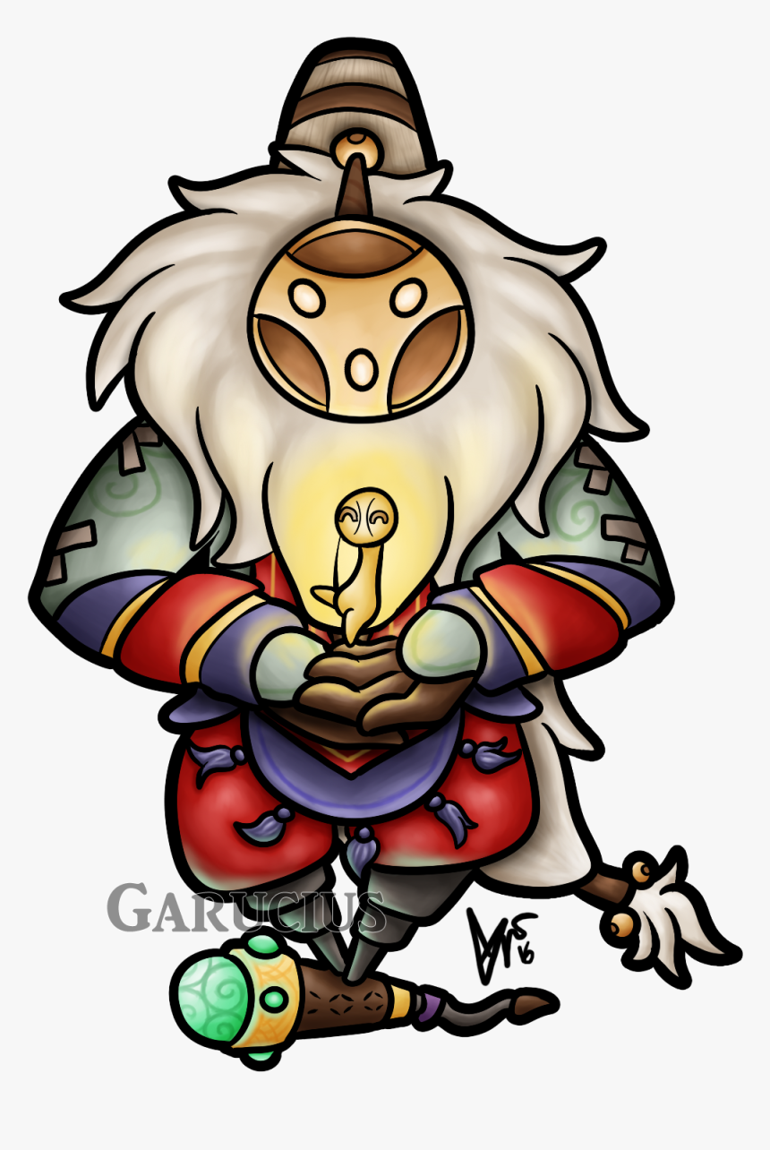 Chibi Bard By Garucius Hd Wallpaper Artwork Fan Art - Clip Art League Of Legends, HD Png