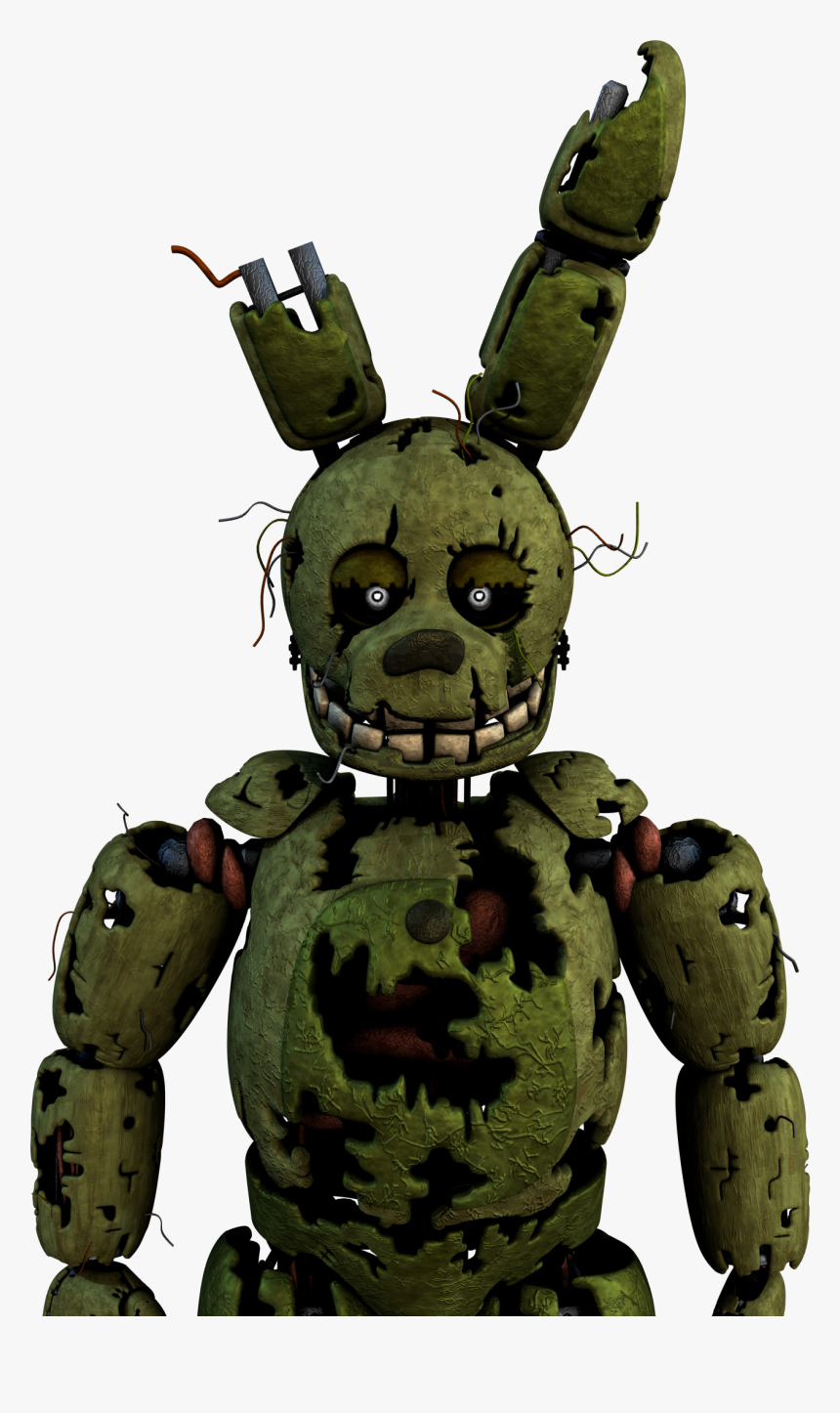 Fnaf 3 Withered Springtrap Jumpscare, HD Png Download is free transparent p...