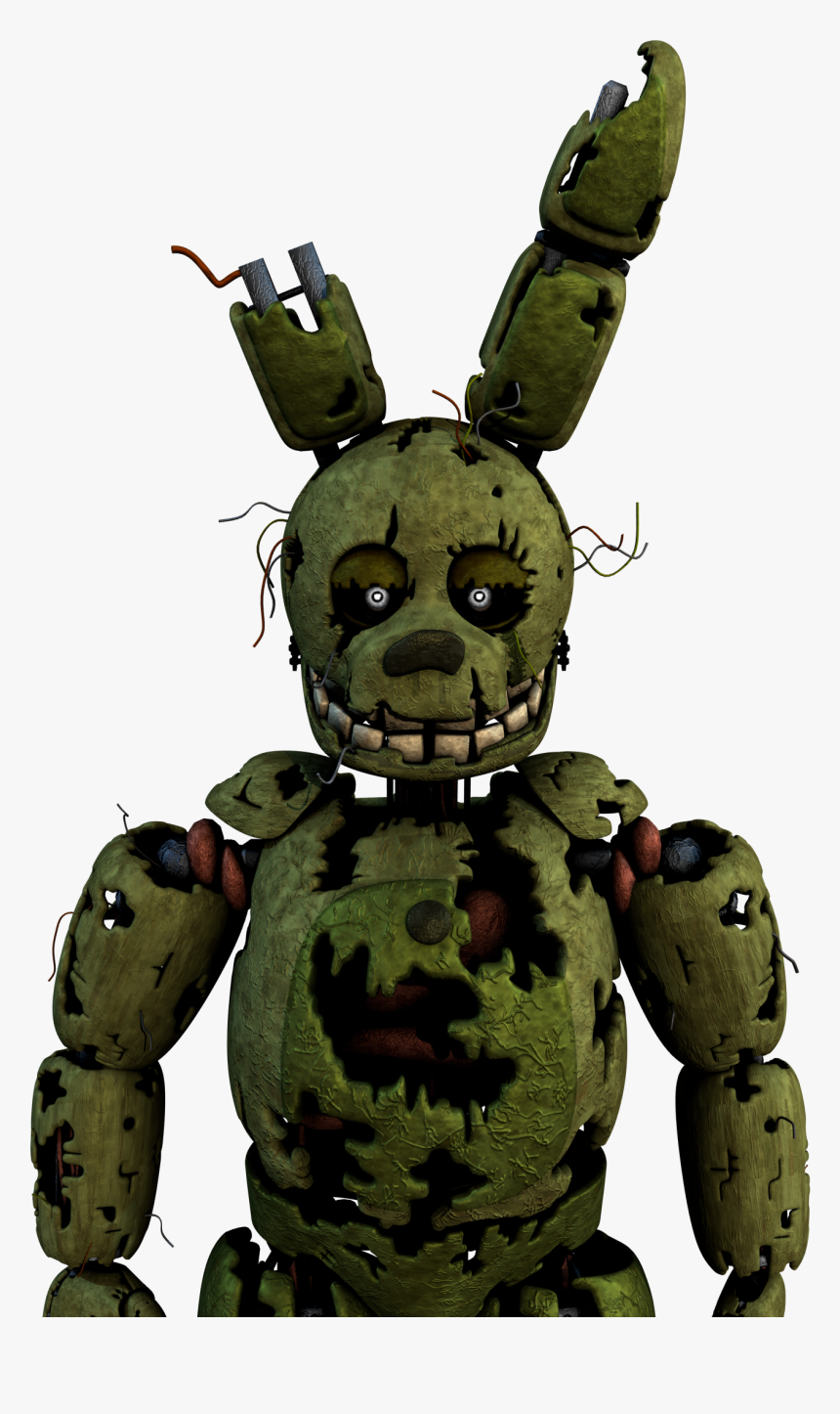 Fnaf 3 Withered Springtrap Jumpscare, HD Png Download, Free Download