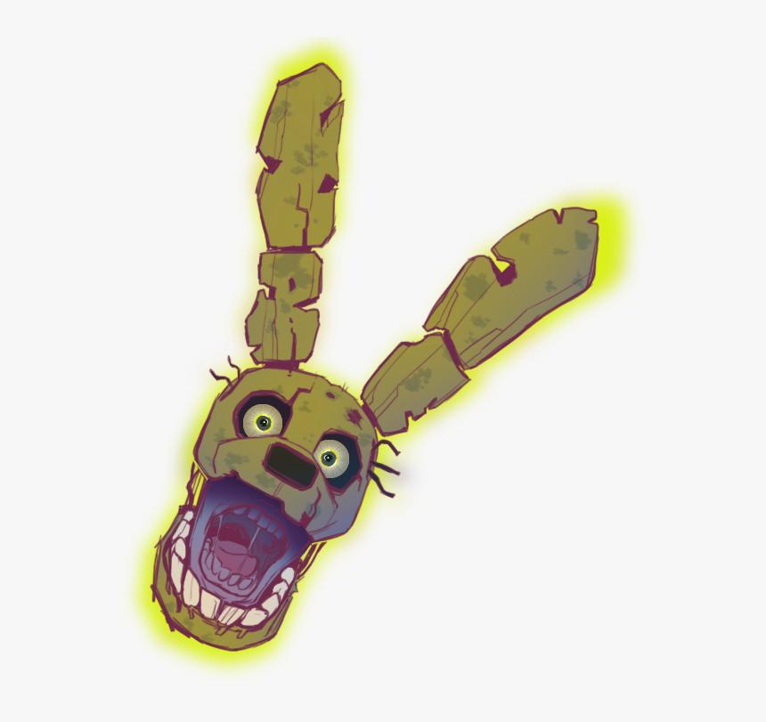 Five Nights At Freddy"s 3 Garry"s Mod Yellow - Purple Guy Inside Springtrap Gmod, HD Png Download, Free Download
