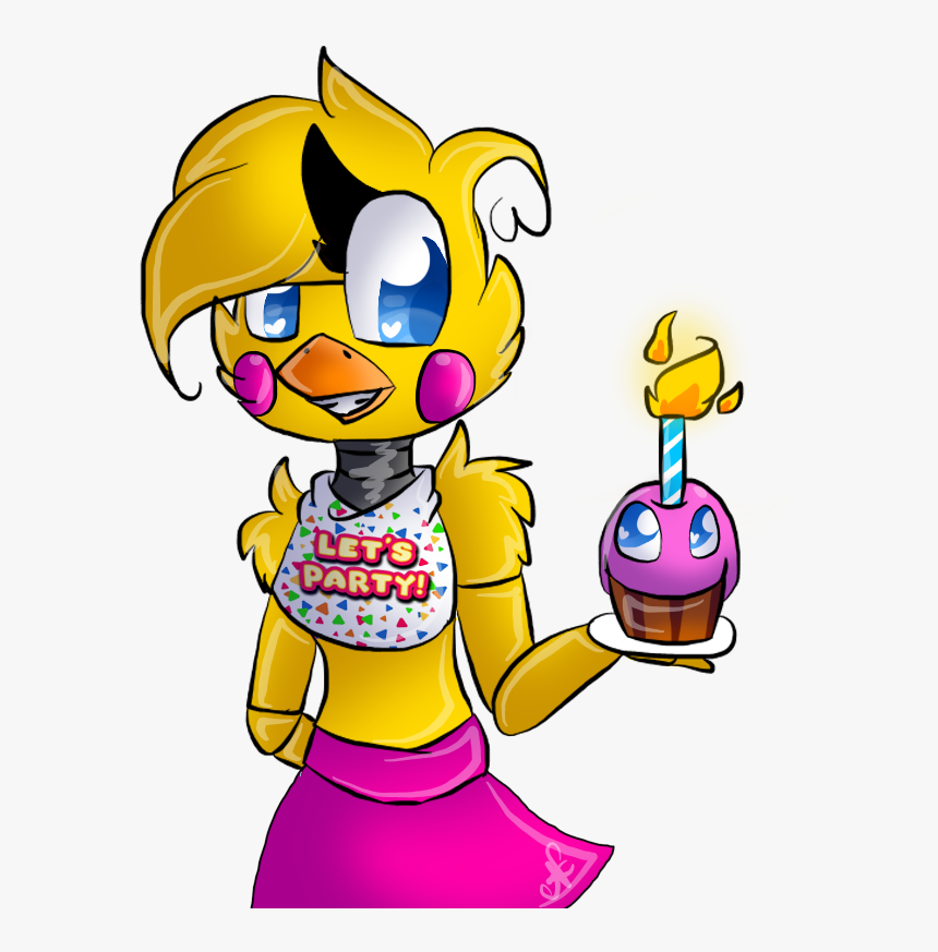 Five Nights At Freddy"s - Toy Chica Dessin, HD Png Download, Free Download