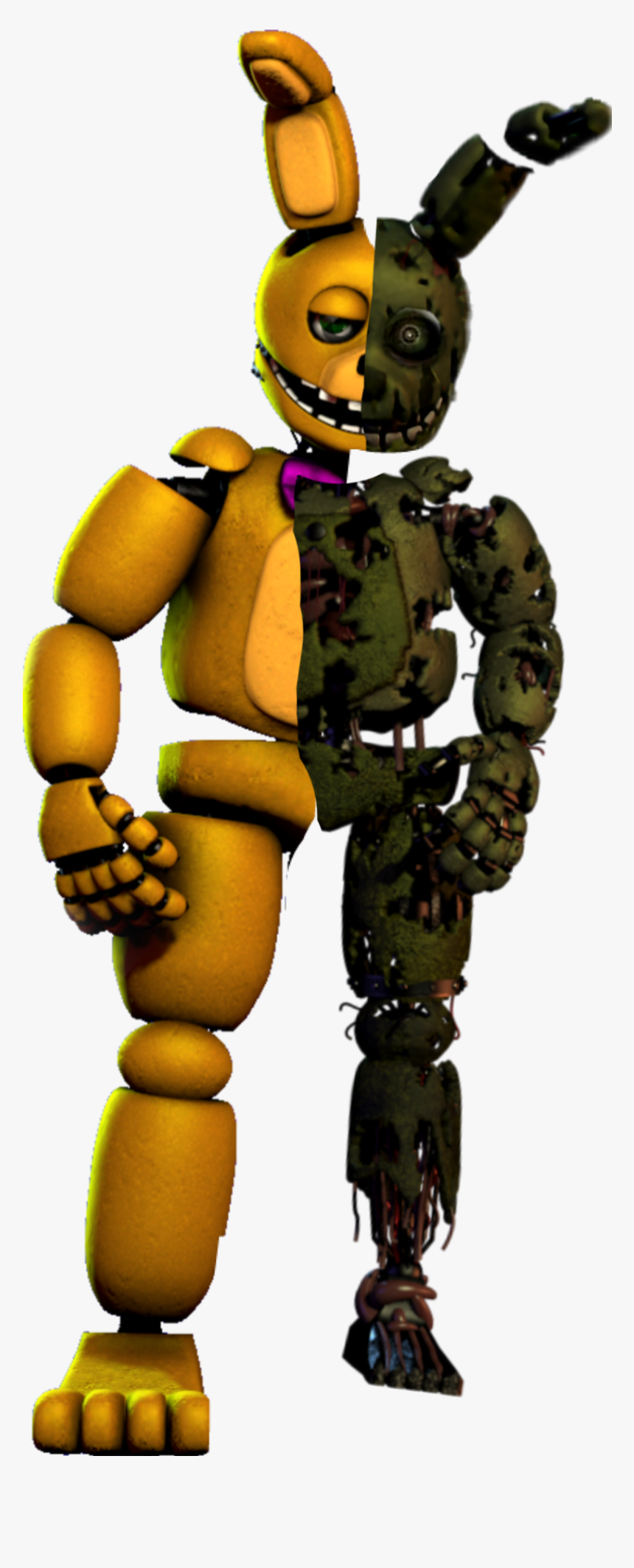 #springbonnie #springtrap - Imagens Do Spring Bonnie, HD Png Download, Free Download