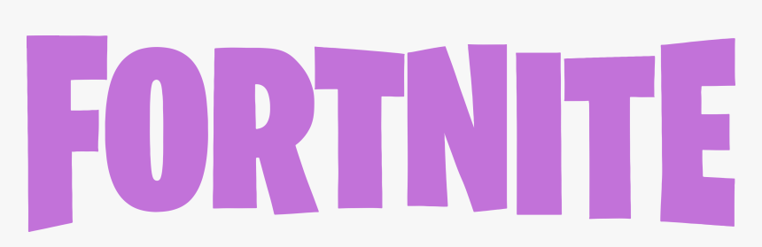 Fortnite Logo Png E - Purple Fortnite Logo Png, Transparent Png, Free Download