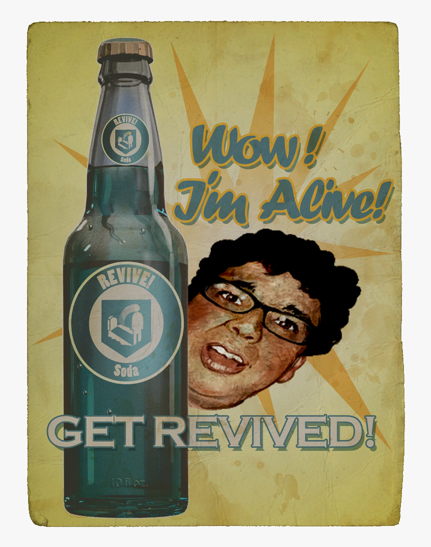 Zombie Perk Quick Revive Poster, HD Png Download, Free Download