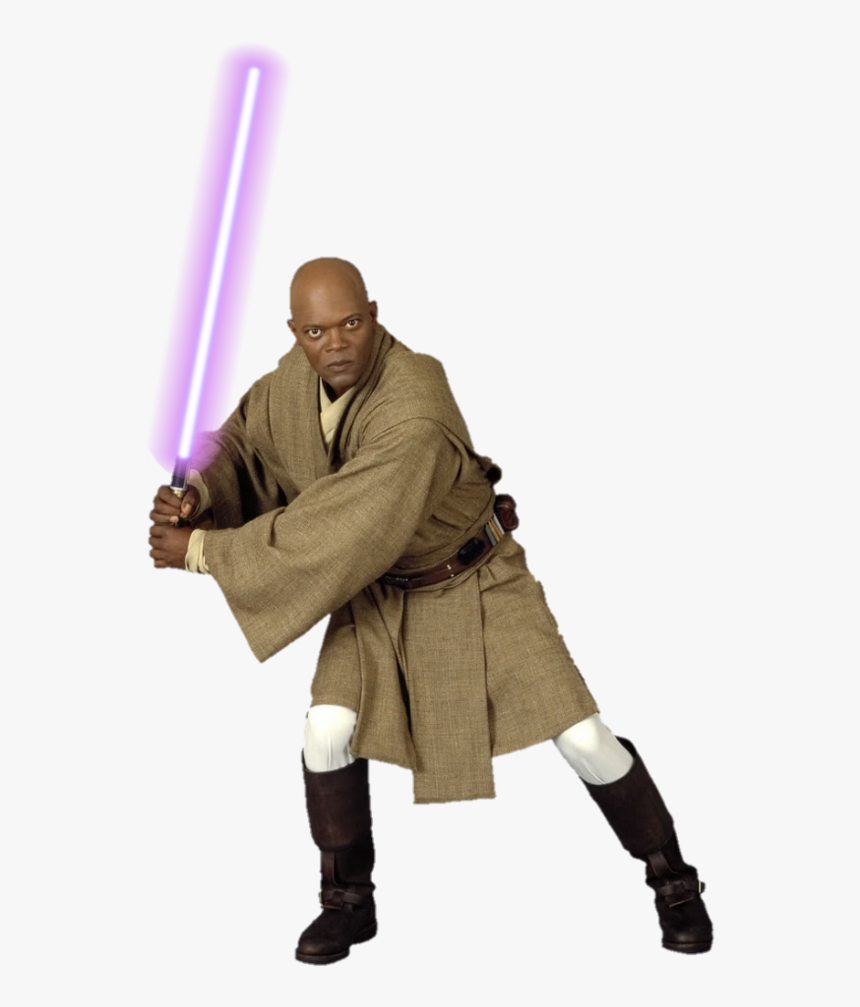 Mace Windu Png - Star Wars Mace Windu Png, Transparent Png, Free Download