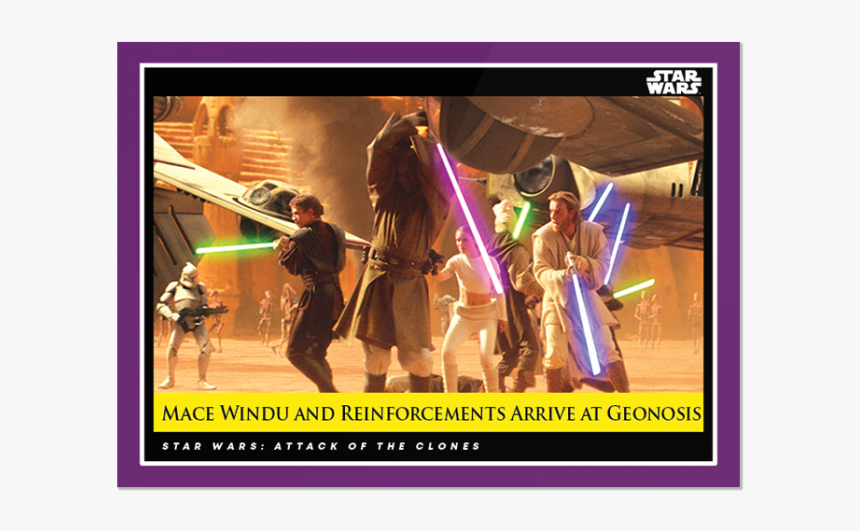 Mace Windu And Reinforcements Arrive At Geonosis - Magento, HD Png Download, Free Download