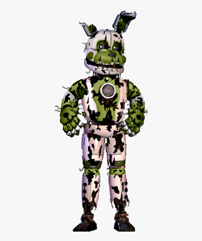 Hey Everyone, Its Midnight, With Funtime Springtrap, - Funtime Springtrap, HD Png Download, Free Download