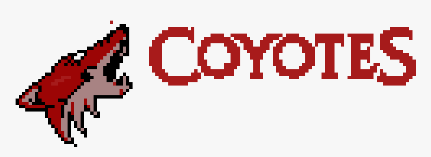 Arizona Coyotes Pixel Art, HD Png Download, Free Download