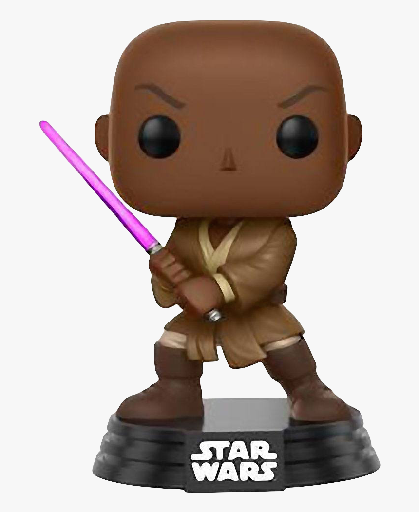 Funko Pop Vinyl Star Wars - Mace Windu Funko, HD Png Download, Free Download