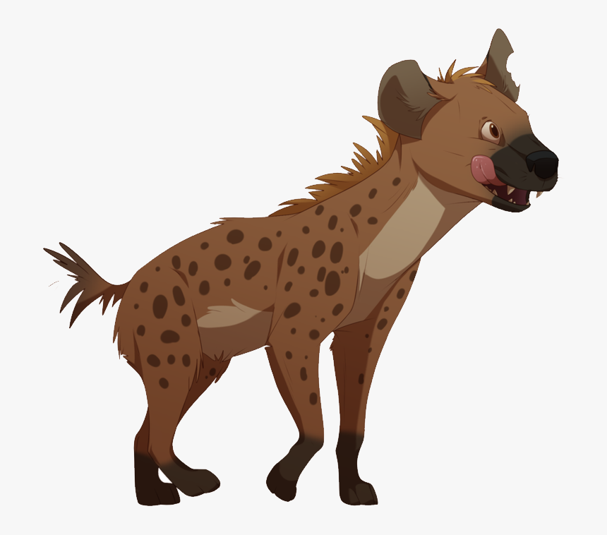 Hyena Art Png Transparent Image - Cartoon, Png Download, Free Download