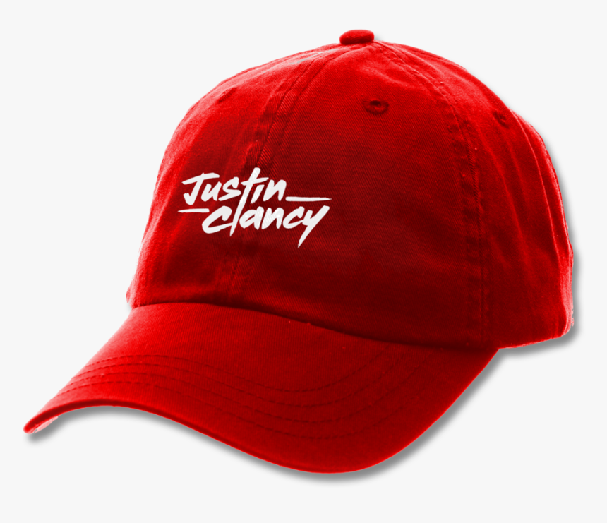 Justin Clancy Red Dad Hat - Baseball Cap, HD Png Download, Free Download