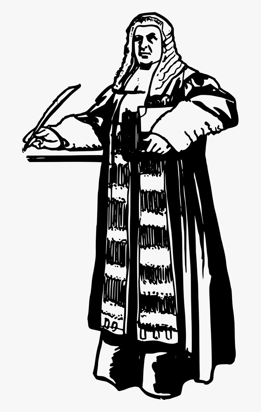 Judge Drawing, HD Png Download, Free Download