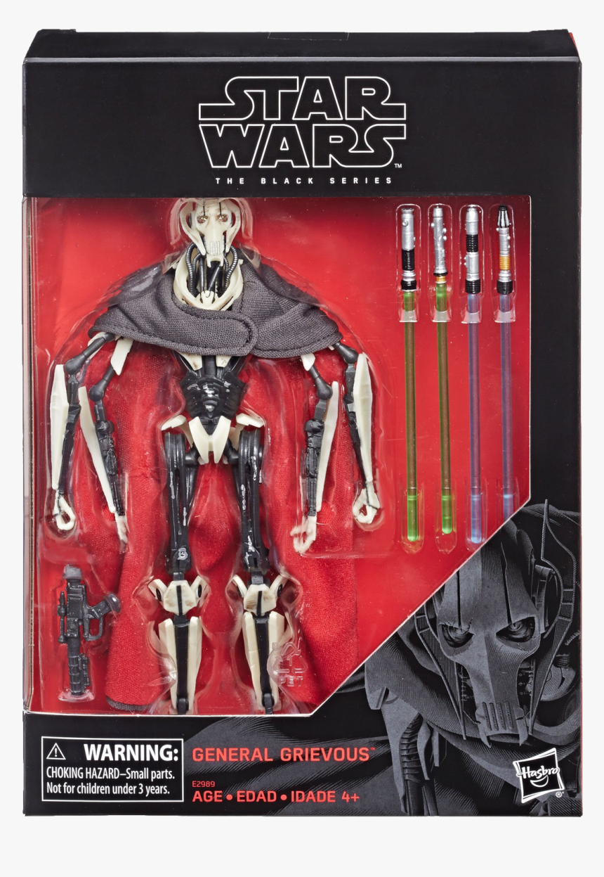 Star Wars Black Series Grievous, HD Png Download, Free Download