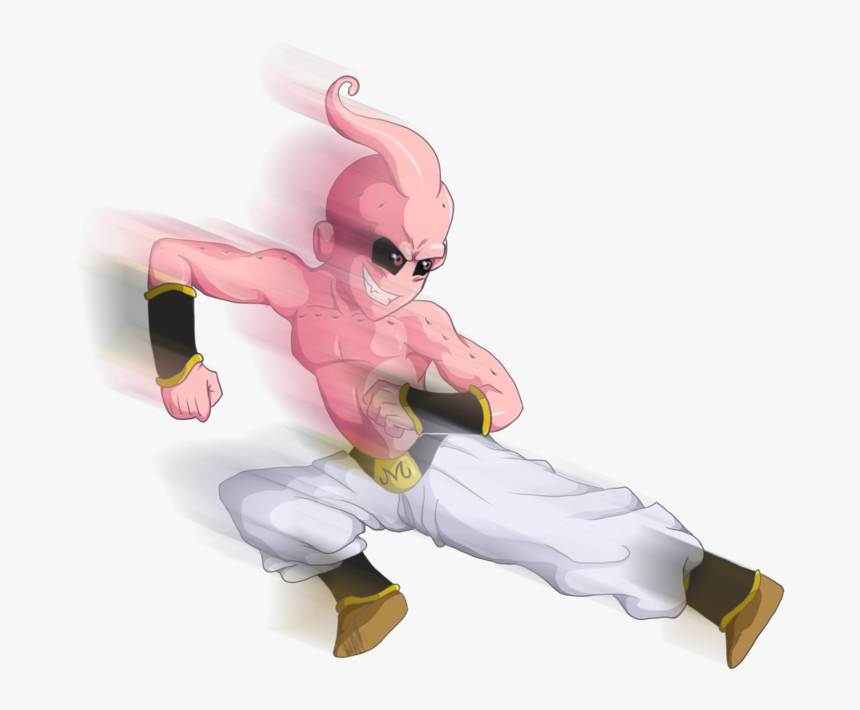 Majin Kid Buu - Cartoon, HD Png Download, Free Download