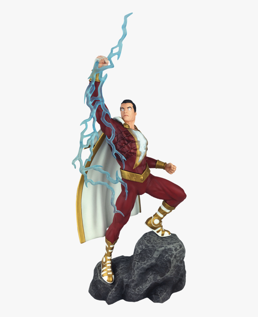 Shazam Png Pic - Shazam Statue, Transparent Png, Free Download