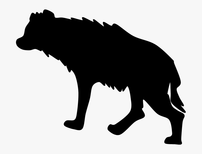 Cheetah Silhouette Png - Hyena Silhouette Png, Transparent Png, Free Download