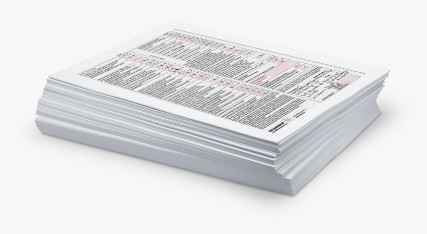 Stack Of Papers Png, Transparent Png, Free Download