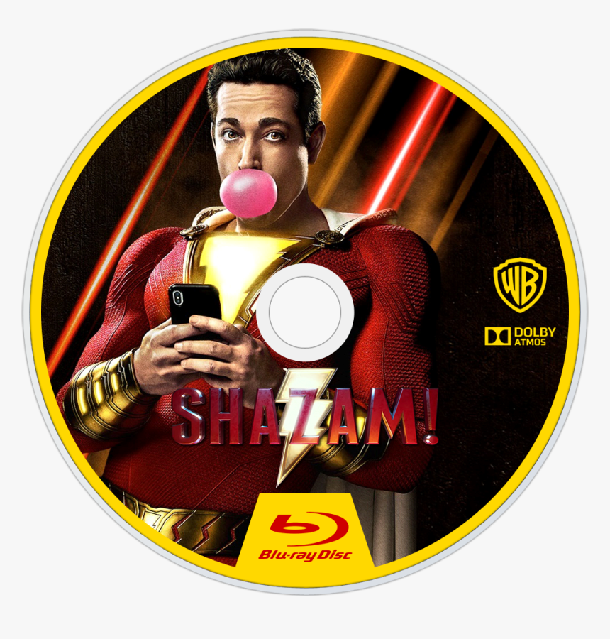Shazam Blu Ray Disc, HD Png Download, Free Download
