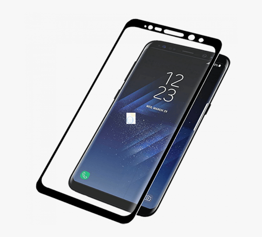 Transparent Vidro Png - Samsung Panzer Glass Samsung S9 Plus Black Case Friendly, Png Download, Free Download