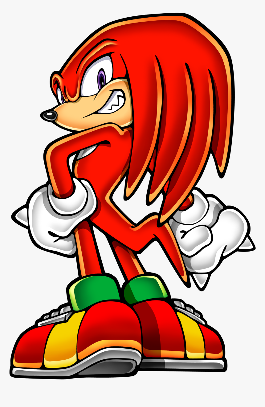 Knuckles The Echidna Sonic Advance 2, HD Png Download, Free Download