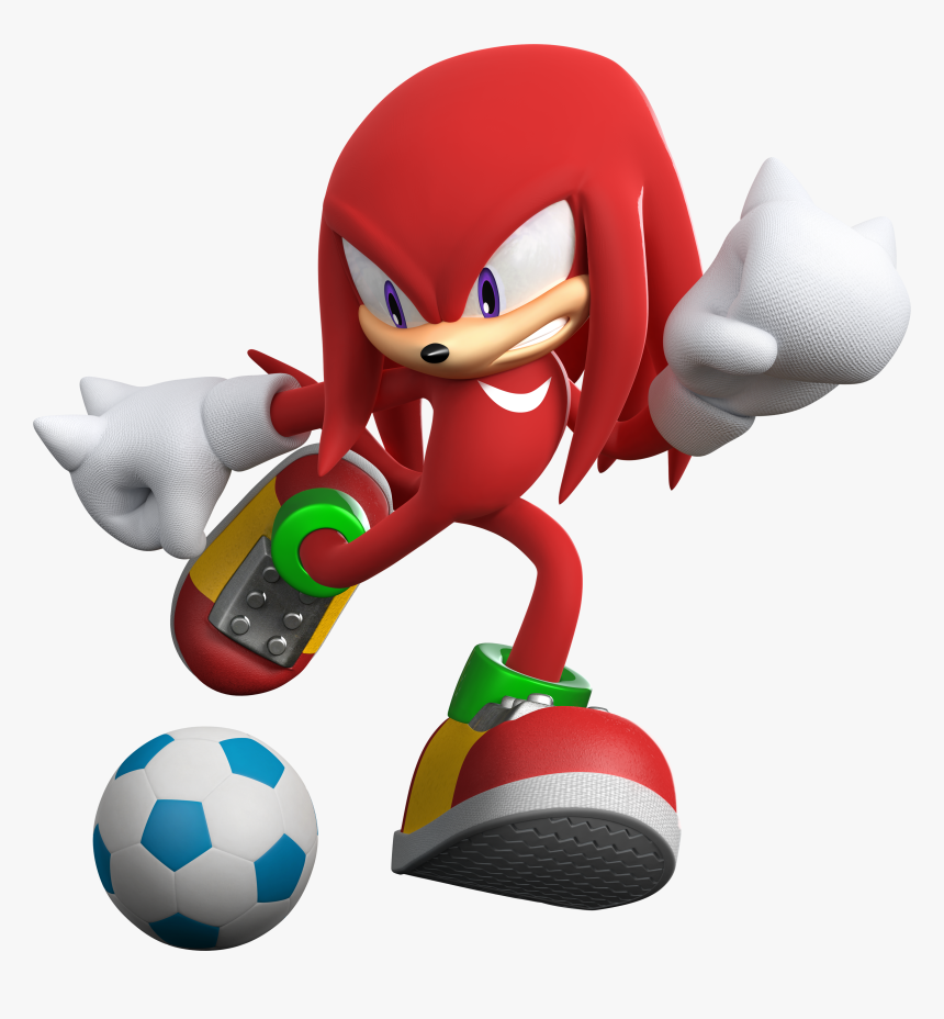 Mario And Sonic At The London 2012 Olympic Games Knuckles, HD Png Download, Free Download