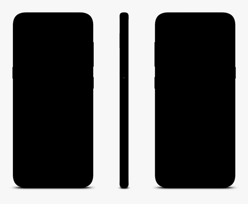 Transparent Samsung S8 Png - Iphone 8 Plus Colors Black Front And Back, Png Download, Free Download