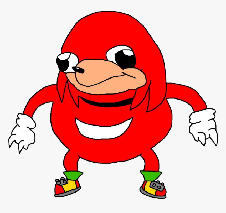 Ugandan Knuckles Png Vector Royalty Free Download - Ugandan Knuckles Transp...