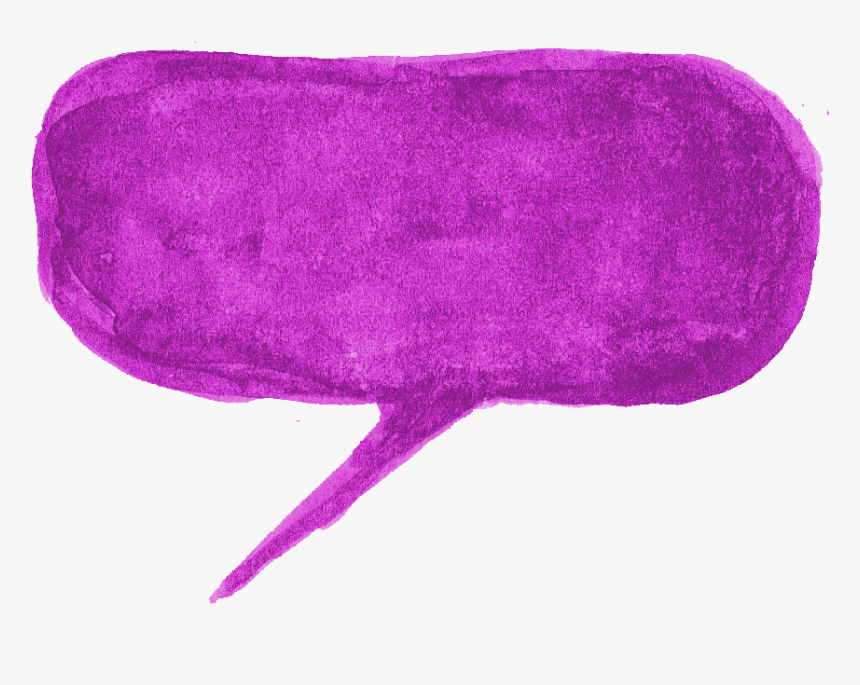 Purple Speech Bubble Png, Transparent Png, Free Download