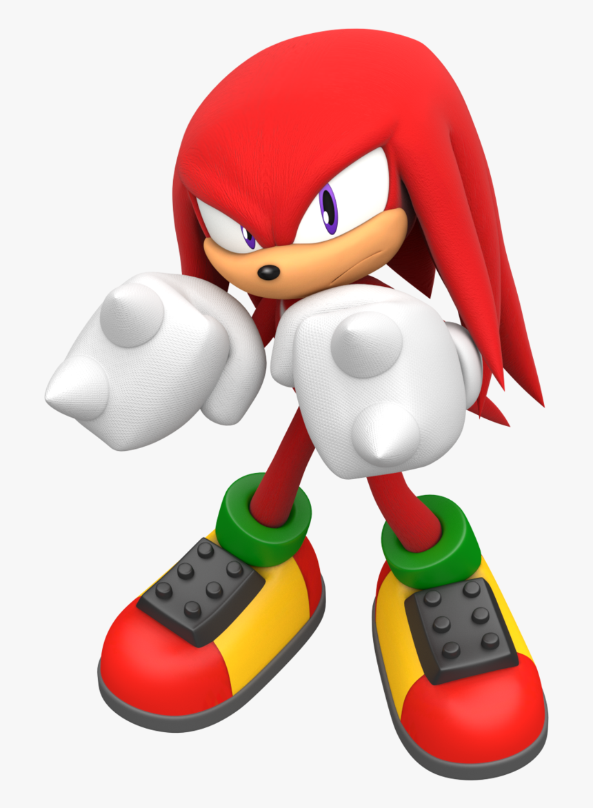 Knuckles The Echidna - Knuckles 3d Png, Transparent Png, Free Download