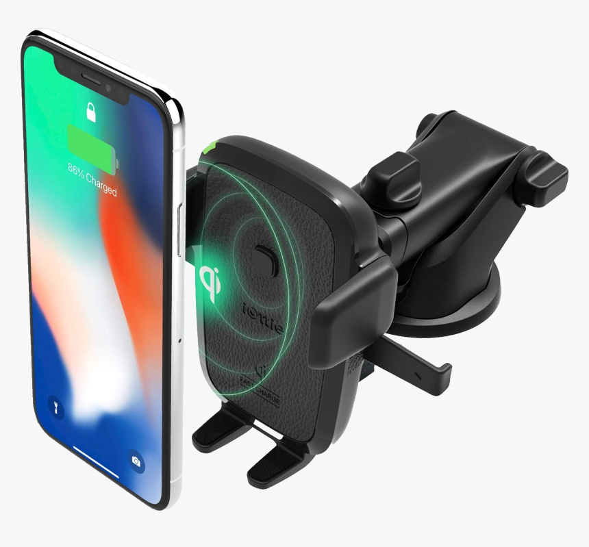 Iottie Easy One Touch Wireless Car Charger, HD Png Download, Free Download
