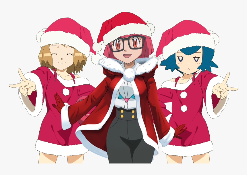 Serena Pokemon Santa Claus, HD Png Download, Free Download