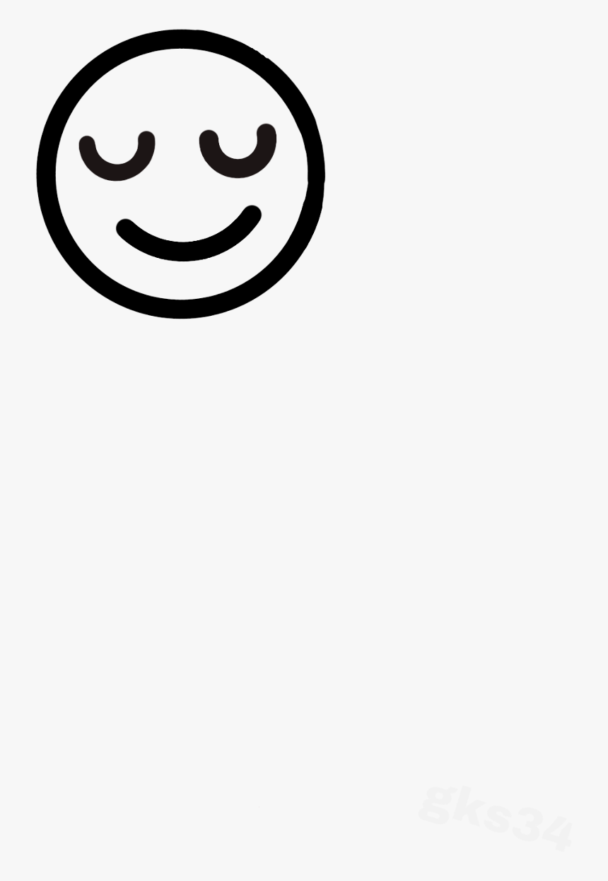 #happy #smile #think #thinking #emoji #face - Smiley, HD Png Download, Free Download