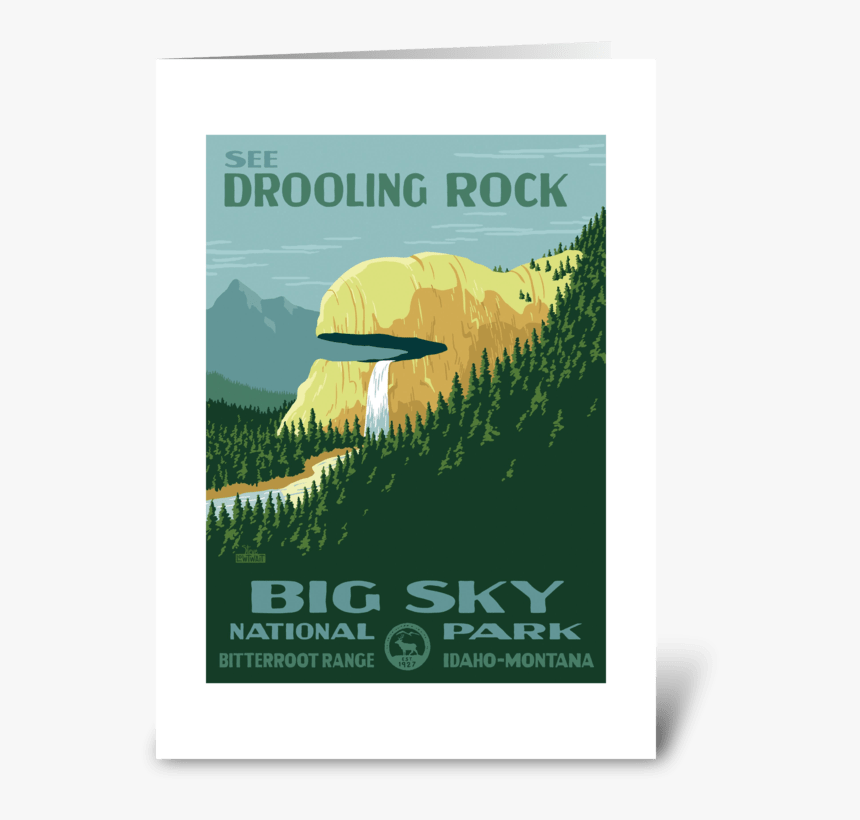 Drooling Rock Greeting Card - Banner, HD Png Download, Free Download