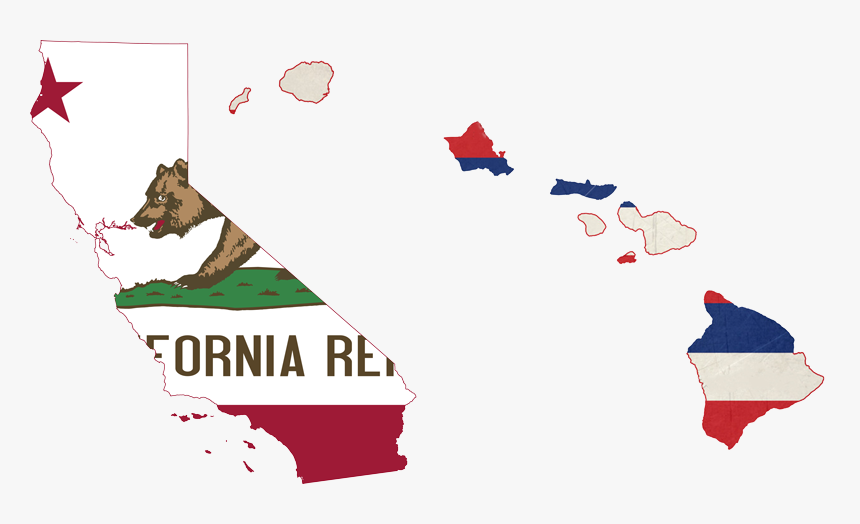 Cali Hi Flag State - Prop 47 California, HD Png Download, Free Download
