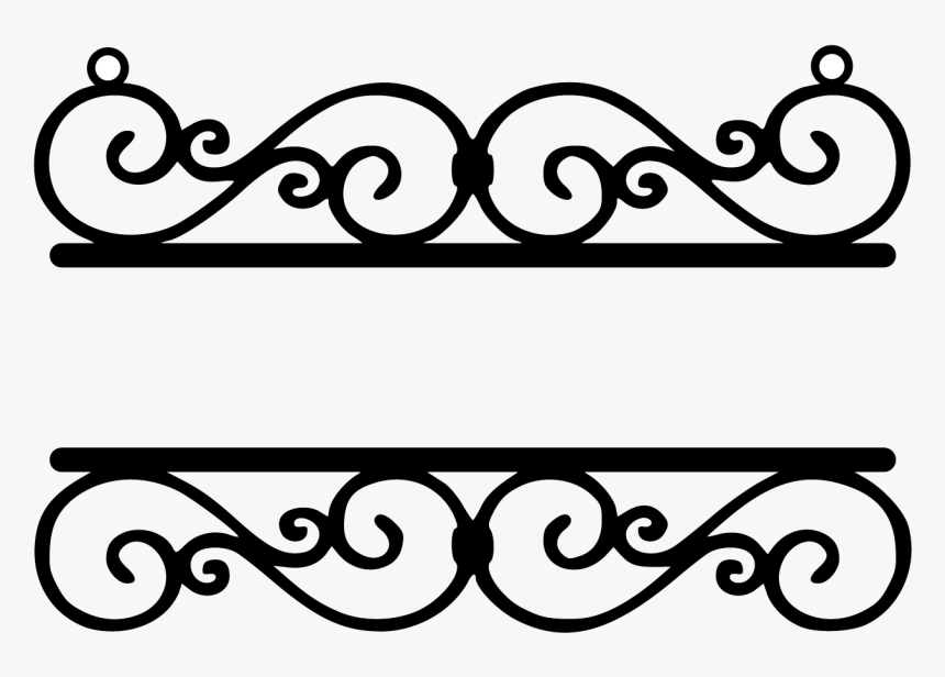 Wrought Iron Welcome Sign , Png Download - Wrought Iron Png Logo, Transparent Png, Free Download