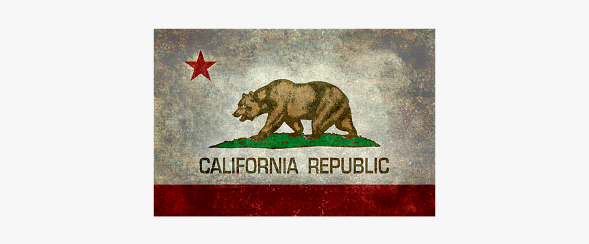 California Republic State Flag, HD Png Download, Free Download