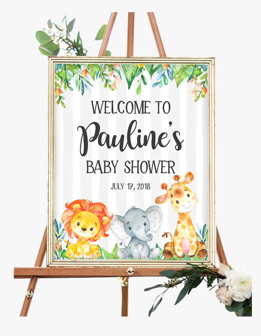 Fall Baby Shower Welcome Sign, HD Png Download, Free Download