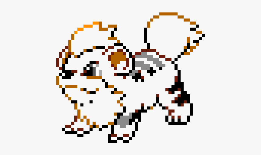 Growlithe Pixel Png, Transparent Png, Free Download